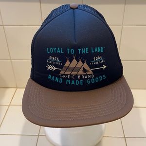 Tree brand baseball style hat never used